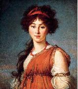 elisabeth vigee-lebrun Varvara Ivanovna Narishkine, nee Ladomirsky France oil painting artist